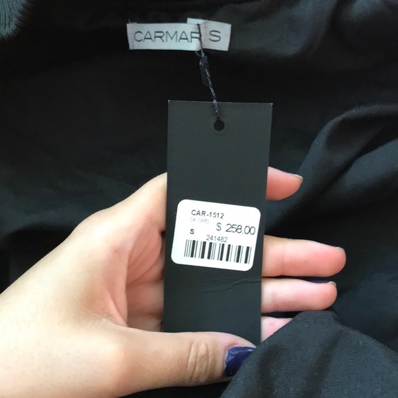 DESIGNER CARMAR NWT Bomber Jacket - Teal - Picture 5 of 8